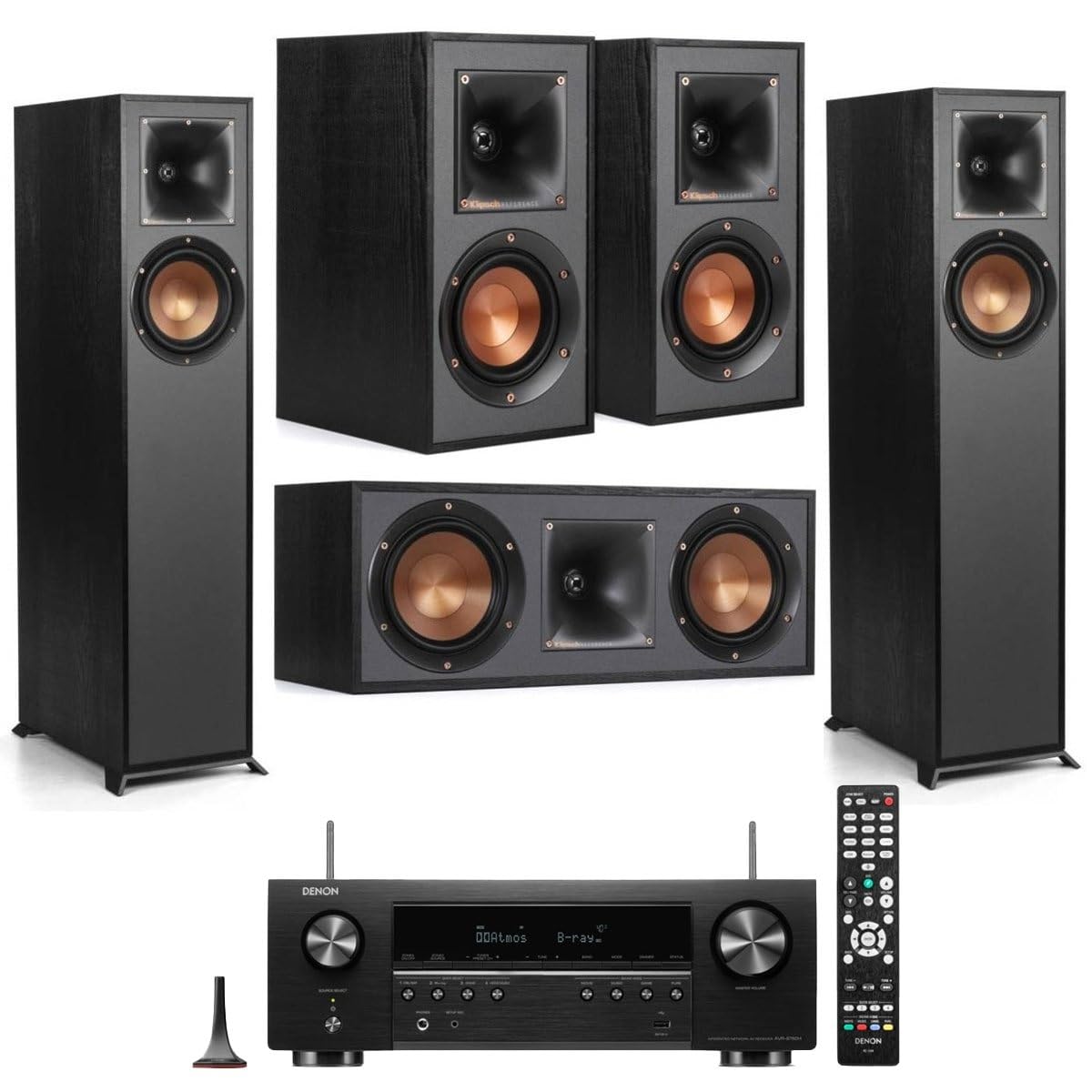 Amazon.com: Klipsch 2 Pack R-610F Floorstanding Home Speaker